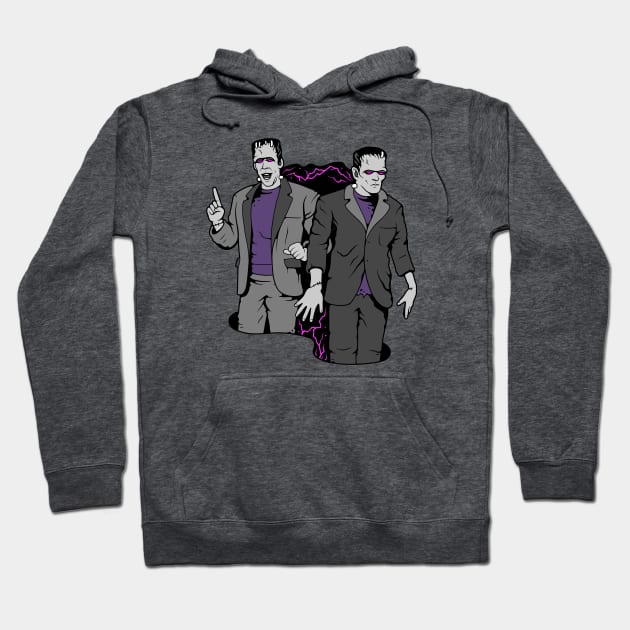 Herman Munster - Frankenstein Hoodie by Creative Terror